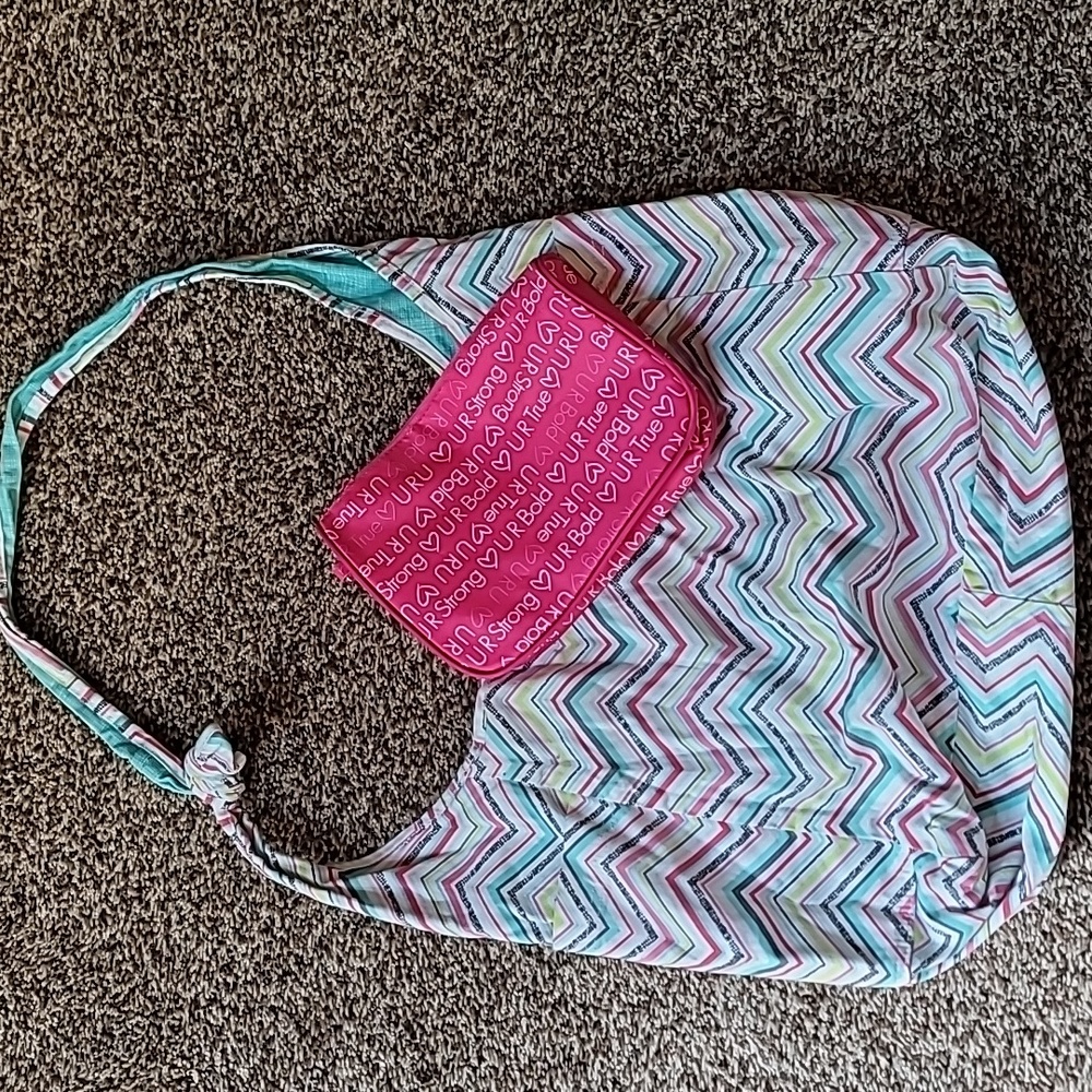 Thirty-One Inside Out Bag & Zipper Bag